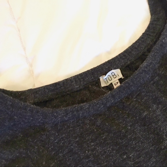 TOBI Ollie Grey Shift Dress size Small🔮 - Picture 6 of 7
